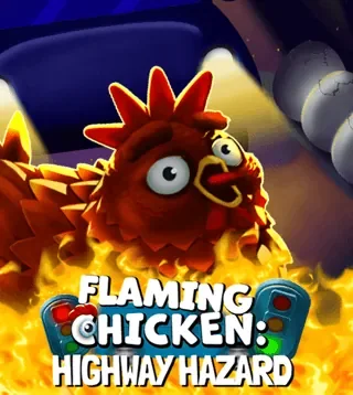 Слот Flaming Chicken: Highway Hazard у BET Casino