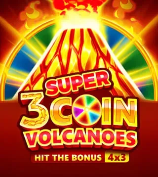 Слот 3 Super Coin Volcanoes у BET Casino